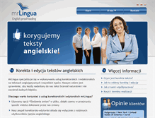 Tablet Screenshot of mrlingua.com